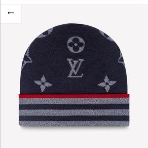 Authentic Louis Vuitton MONOGRAM STRIPES KNIT HAT